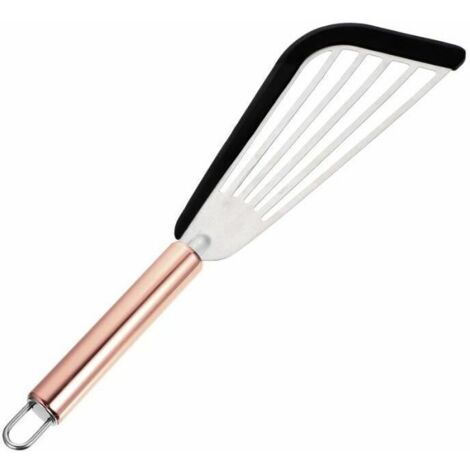 royaluxe - Pelle à filet de poisson multidirectionnelle pratique Durable Simple pour outils de barbecue plaque chauffante cuisson en plein air Extérieur