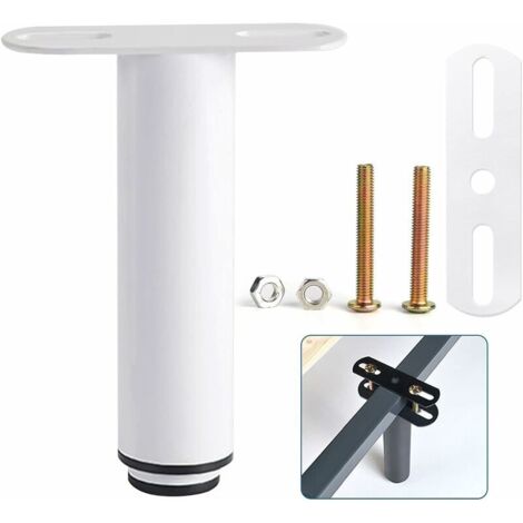 royaluxe - Pied De Lit, Pieds De Sommier, Lot De 1 Pied De Lit Liaison MéTal RéGlables En MéTal Pieds Pour Sommier, TrèS RéSistants Convient Pour Lattes Universel Sommier MéTal, Armoire,  18 à 33 Cm B