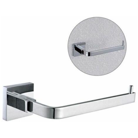 royaluxe - Porte-Papier Peint Argent 18x4.8x4.8cm économiser de l'espace