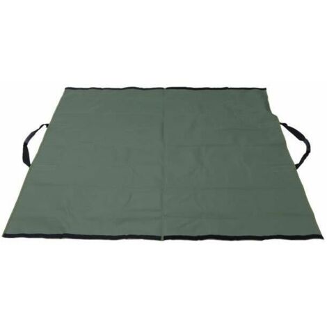 royaluxe - Poubelle de jardin 2 en 1 Sac à ordures de jardin Poubelle à feuilles Extérieur