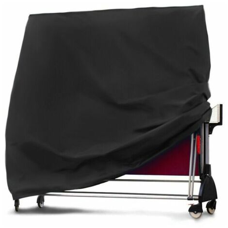 royaluxe - Premium Table Tennis Cover Couverture de Table de ping-Pong imperméable pour Noir intérieur et extérieur