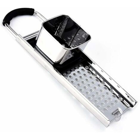 royaluxe - Rabot en INOX, Râpe Grille Passoire 32.5 x 11 x 6.5 cm pour, Cuisine en Acier Inoxydable à Machine à Nouilles Moule à Pâtes Outil de Cuisson
