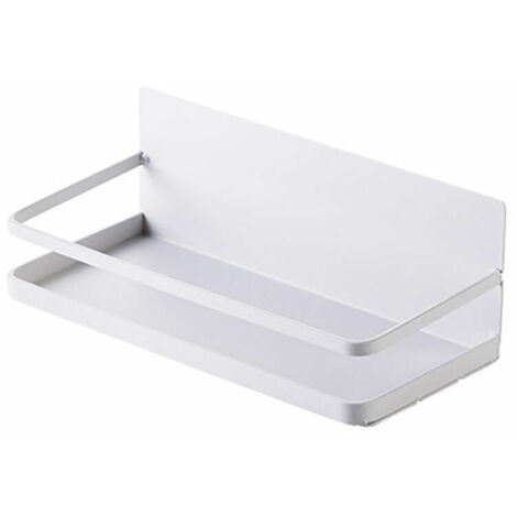 royaluxe - Rangement Salle de Bain – étagère de Douche autocollante – Meuble Salle de Bain pour brosses à Dents, crèmes et Maquillage – Blanc