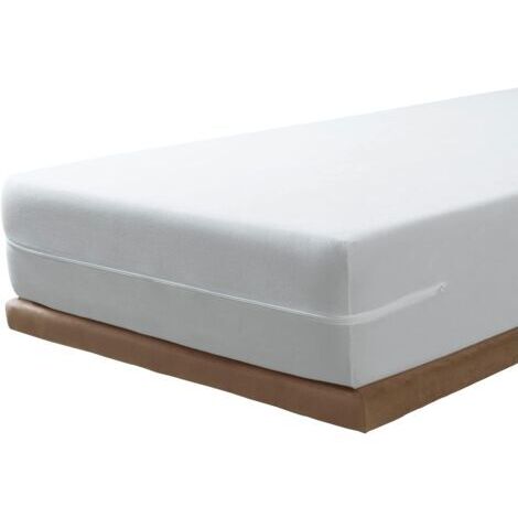 royaluxe -Rénove Matelas Élastique, Éponge Bouclette 100% Coton Petit lit bébé 90cmX200cmX30cm Protège-Matelas Alèse Housse integrale de Matelas