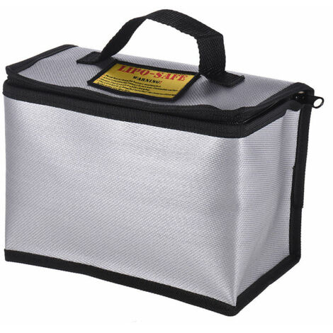 royaluxe - Sac de sécurité pour batterie au lithium ignifuge YND-0872 pour le transport et le stockage de la batterie