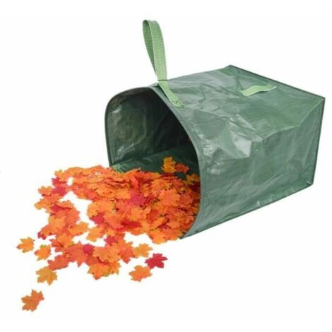 royaluxe - Sac poubelle de jardin réutilisable, sac poubelle de jardin pour ramasser les feuilles, décoration de jardin. Extérieur