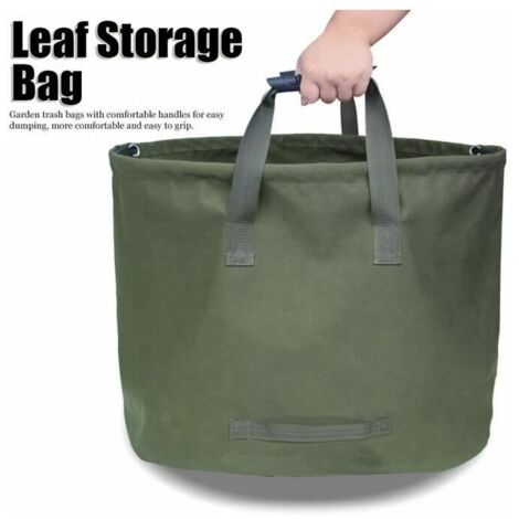 royaluxe - Sac poubelle extérieur multifonctionnel de grande capacité pour le jardin, sac de déchets de feuille Extérieur