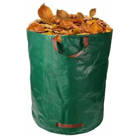 royaluxe - Sacs à déchets de jardin 272L Poubelle à feuilles pliable de grande capacité pour le nettoyage de la pelouse et du jardin, Extérieur