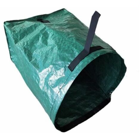 royaluxe - Sacs de déchets de jardin, poubelle à poignée de grande capacité de 53 gallons, Extérieur