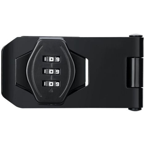 royaluxe -Serrure à combinaison à loquet, serrure à combinaison à 3 chiffres pour armoire domestique, serrure à combinaison rotative sans clé pour tiroirs, armoires, classs, petites portes, portes de