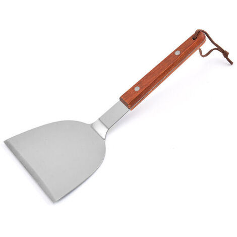 royaluxe - Set de 1 spatules à plancha, ustensiles plancha pour barbecue plancha（27.3cm),