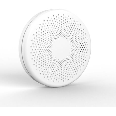 royaluxe -Smart Connect Détect Combiné avec Fumée & Monoxyde de Carbone Connecte - Batterie 10 Ans - Alarme Incendie & CO, WiFi, Tuya & Smartlife