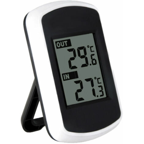 royaluxe - Testeur de température ambiante de mesure de température de thermomètre intérieur et extérieur sans fil LCD