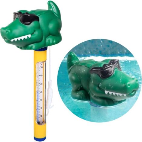 royaluxe -Thermomètre de piscine flottant, thermomètre de piscine flottant facile à lire, thermomètre flottant extéri pour piscines, baignoires, spas, bains à remous, aquariums et étangs à poissons