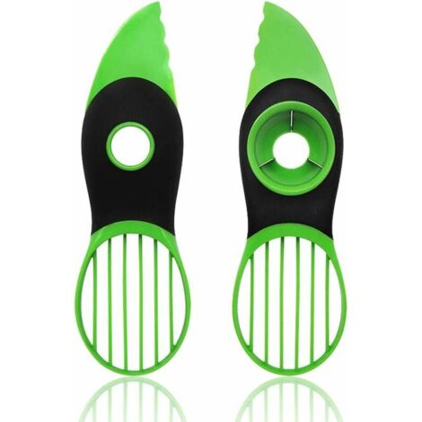royaluxe - Trancheuse D'Avocat 3 en 1 - Éplucheur Coupe Couteau à Avocat Avocat Couteau à éplucher/Coupe Avocat 3 en 1/Convient pour Les tranches de Fruits de Cuisine,
