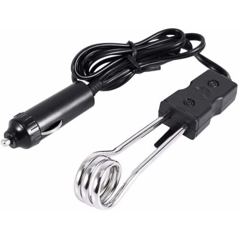 royaluxe - Voiture Chauffe-eau, 12V Nouveau Mini portable voiture électrique Boiled thermoplongeur eau Voyager pique-nique Camping——,