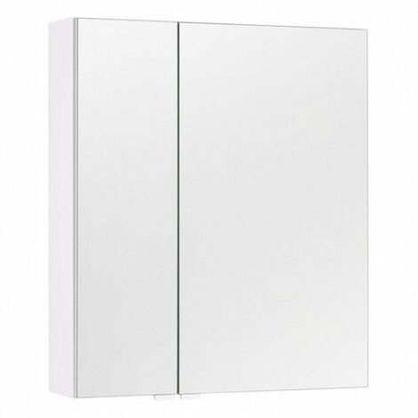 ROYO 123033 APOLO Camerino LED con Espejo 2 Puertas 60 cm Blanco Brillo - ref: 123033