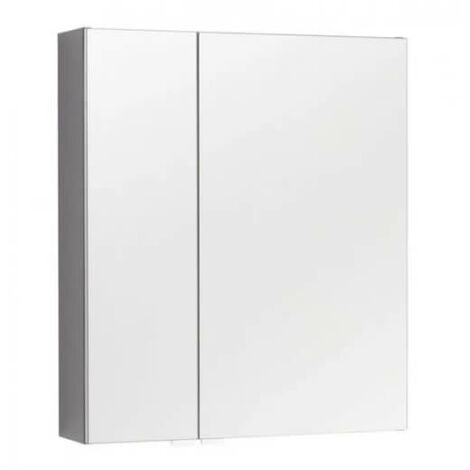 ROYO 123036 APOLO Camerino LED con Espejo 2 Puertas 60 cm Gris Antracita Brillo - ref: 123036