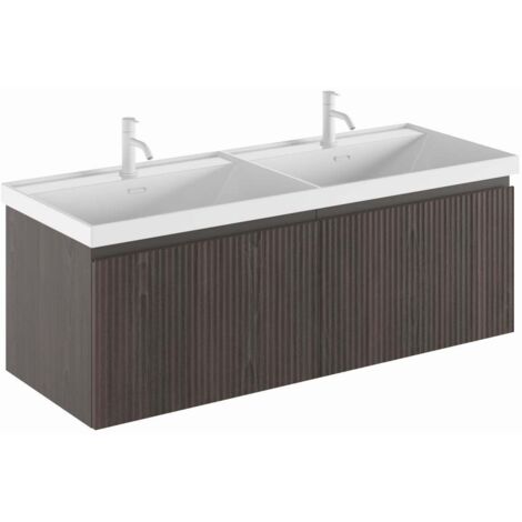 ROYO C0078460 VORA Mueble 120 2C+Lavabo Cairo Nogal Notte - ref: C0078460