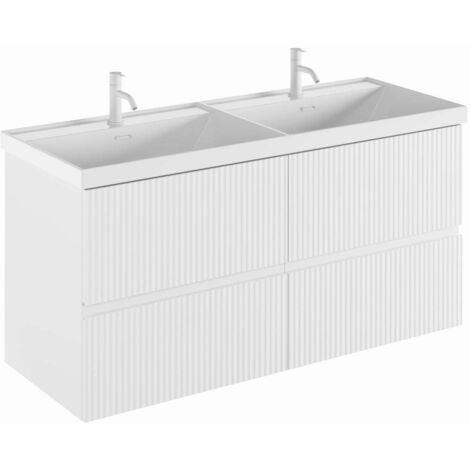 ROYO C0078505 VORA Mueble 120 4C+Lavabo Cairo Blanco Mate - ref: C0078505