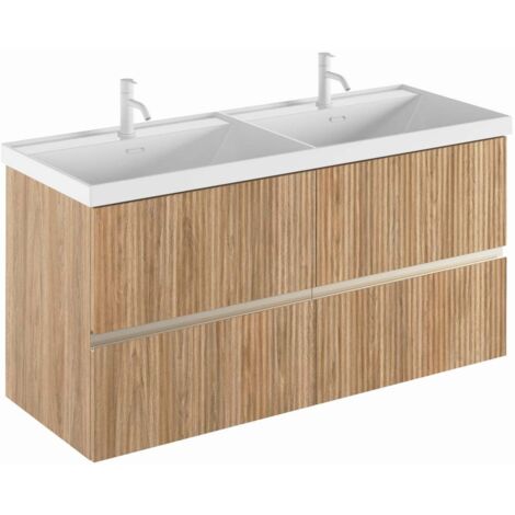 ROYO C0078507 VORA Mueble 120 4C+Lavabo Cairo Hickory Nature - ref: C0078507