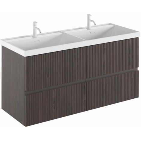 ROYO C0078508 VORA Mueble 120 4C+Lavabo Cairo Nogal Notte - ref: C0078508