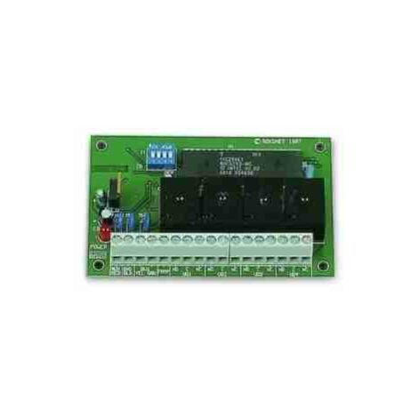 RP296E04000A Modulo Espansione Uscite a 4 Relè RISCO RP296E04000A Allarme Antifurto