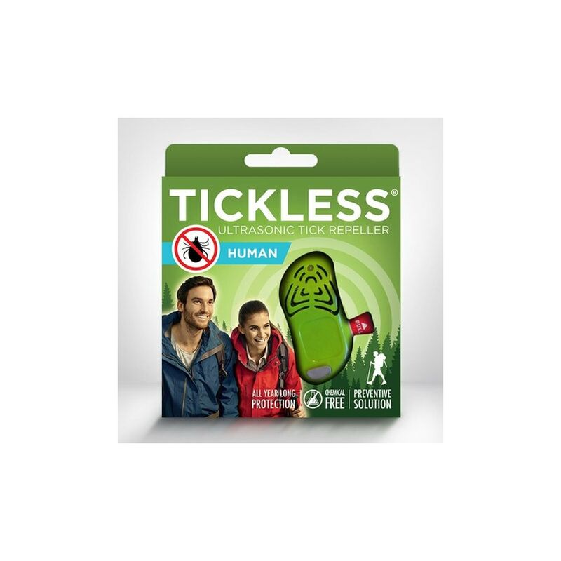 Tickless - human automatique répulsif pour insectes adapté à une utilisation extérieure vert (PRO-102GR)