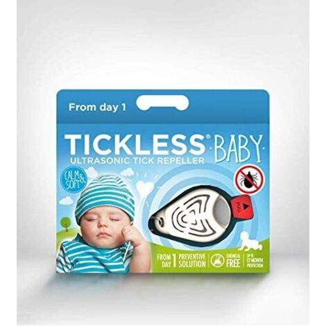 R�pulsore Ultrasonico per Zecche Tickless Pet per Animali Domestici e Bambini � Versione Rosa