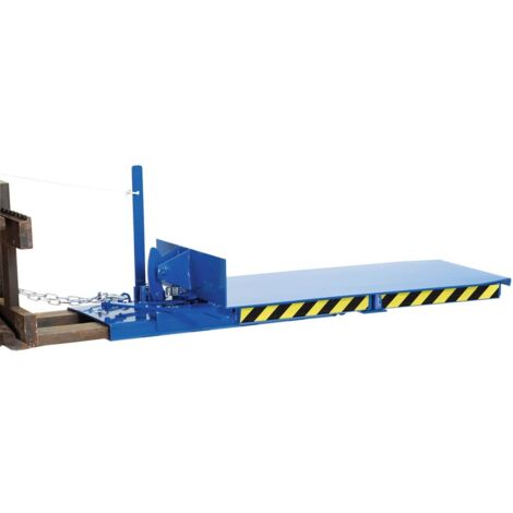 RR Industrietechnik Gitterboxwender 570x1640x450mm 450kg Tragkraft RAL 5010 Enzianblau