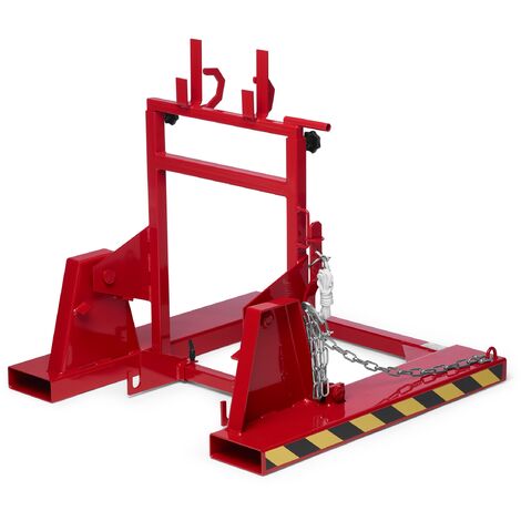 RR Industrietechnik Mülltonnenwender RAL 3000 feuerrot
