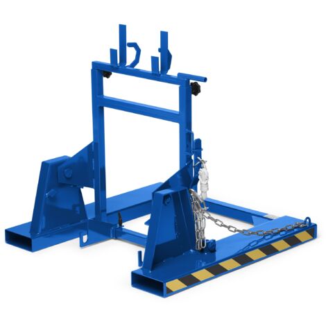 RR Industrietechnik Mülltonnenwender RAL 5010 enzianblau