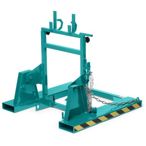 RR Industrietechnik Mülltonnenwender RAL 5018 türkis