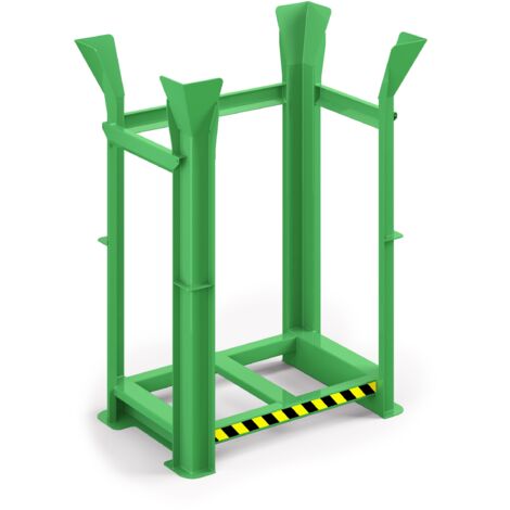 RR Industrietechnik Paletten Richtgestell RRG-10 BxTxH 1340x940x1930 mm RAL 6018 Gelbgrün