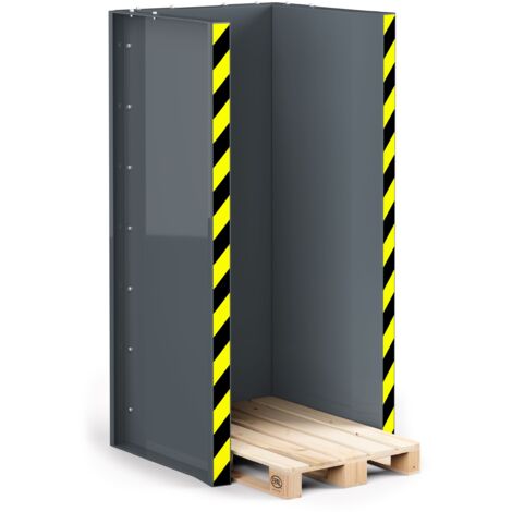 RR Industrietechnik Paletten Stapel Station RPS-15 BxTxH 1020x945x2145 mm RAL 7005 Mausgrau