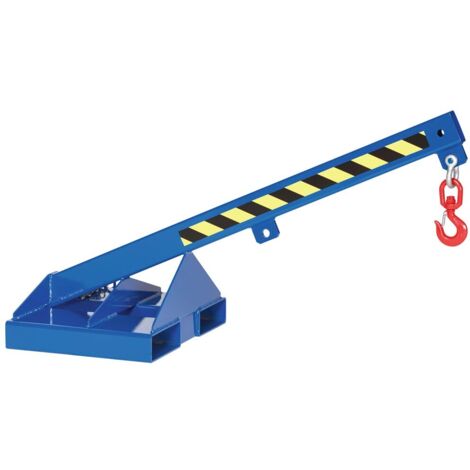 RR Industrietechnik starrer Kranarm Typ RLH-1 bis zu 1000kg Tragkraft RAL 5010 Enzianblau
