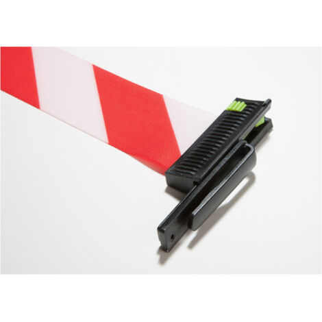 RS-GUIDESYSTEMS Wandclip Kunststoff, schwarz
