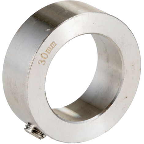 Rs Pro – Bague de serrage 30mm en acier inoxydable – Résistance à la corrosion – Fixation vis de réglage – Pour applications industrielles