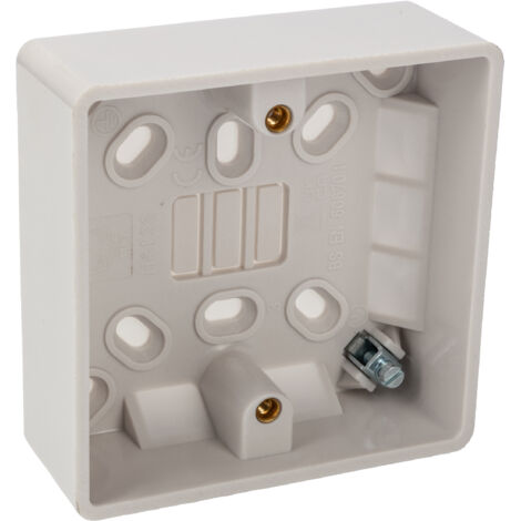 Enceinte électrique 2 postes RS PRO en PVC, BS, montage En