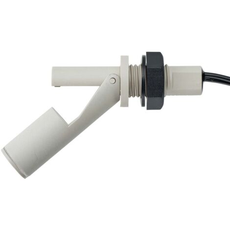 Rs Pro – Capteur de niveau à flotteur horizontal – Sortie NO/NF – En polysulfure de phénylène – Longueur de câble 1m – Température -10°C à 60°C
