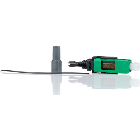 Rs Pro – Connecteur fibre optique SC Simplex monomode 9/125µm – Perte d'insertion 0.5 dB – Conçu pour installations haute qualité