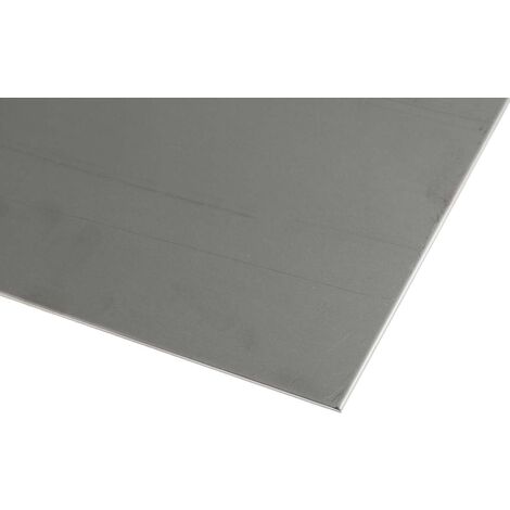Rs Pro – Feuille de métal en acier inoxydable 500mm x 300mm x 0.5mm – Excellente durabilité – Résistance élevée pour projets professionnels – Lot de 2