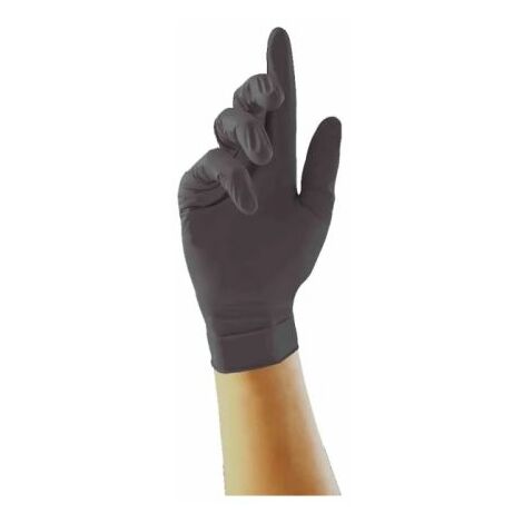 Rs Pro – Gants jetables nitrile non poudrés taille L – 100 gants – Protection alimentaire – Confort optimal pour applications sensibles