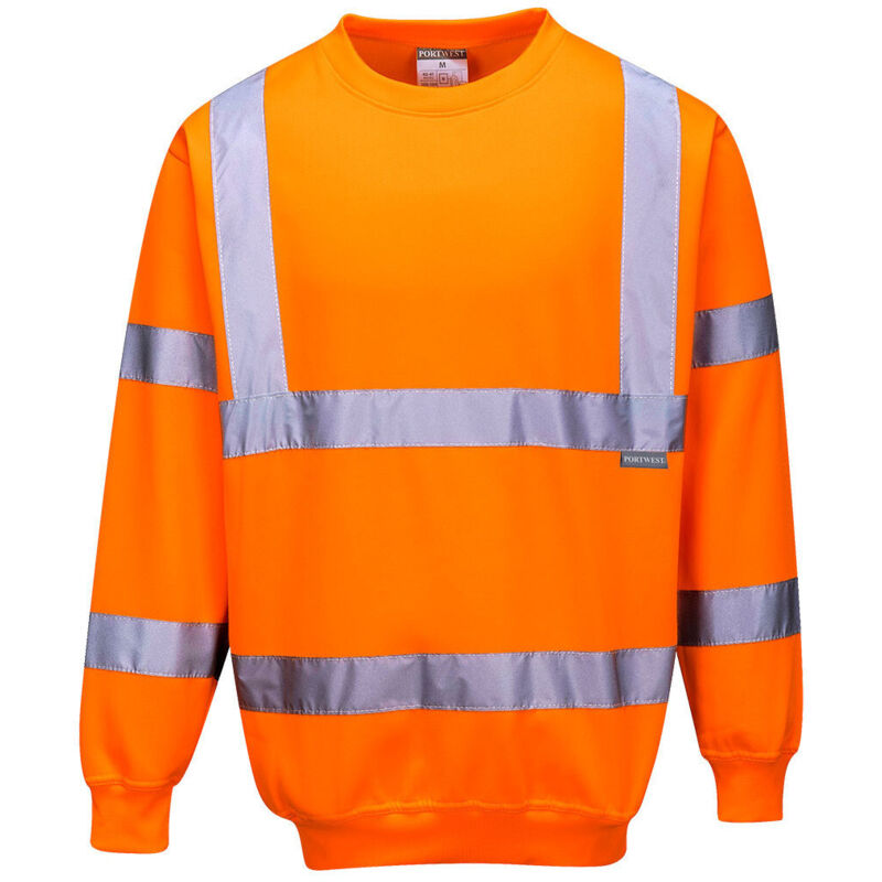 Hochsicht-sweatshirt Farbe, Orange Größe Xl - Portwest