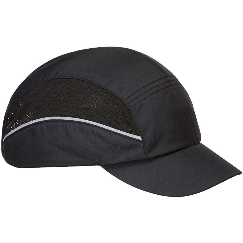 Portwest Airtech Anti-schlag Cap Schwarz