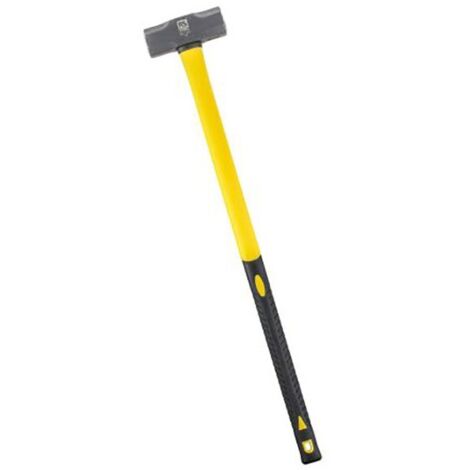 Rs Pro – Masse en acier carbone médium 3.2kg – Longueur 762mm – Poignée en fibre de verre pour durabilité – Pour chantiers humides