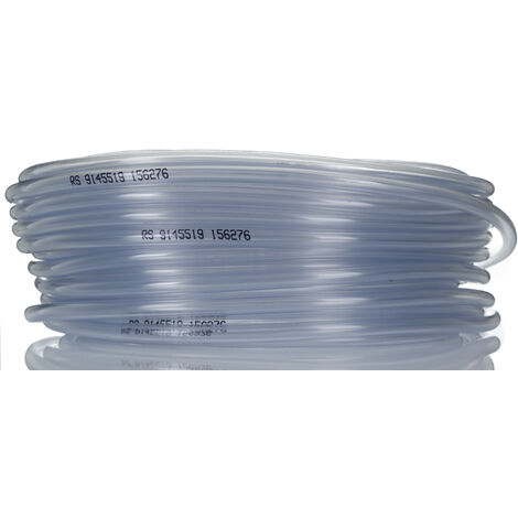 Rs Pro – Tube flexible PVC 5mm x 8mm – Longueur 25m – Pour alcool, graisse, huile, pétrole, solvant – Résistance à -15°C - 5mmx8mm