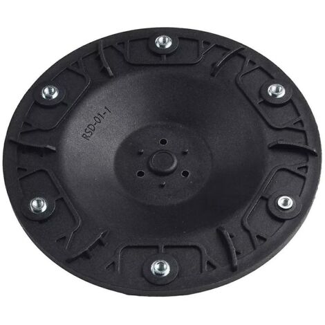 RSD-01-1 pour tondeuse à gazon WORX / Landxcape / Kress / Einhell, tête de coupe ABS à 6 lames, plateau tournant, DC-AquaForge