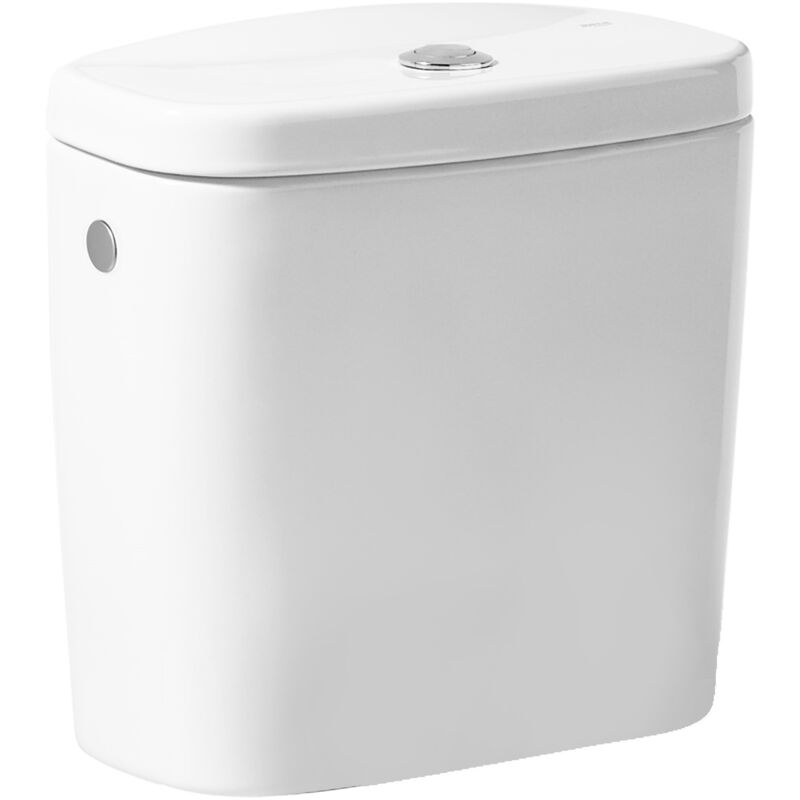 Réservoir de chasse à deux débits 6/3L avec alimentation par le bas victoria Roca Couleur : Blanc