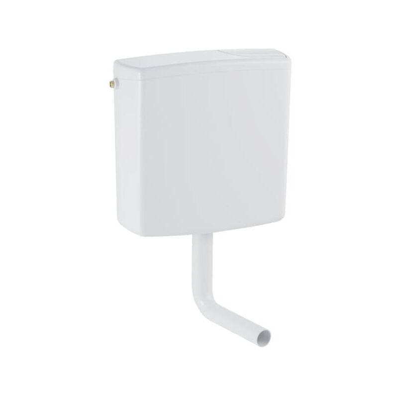 Geberit - AP140 réservoir apparent 140300111 bas/demi-haut suspendu, double chasse, blanc